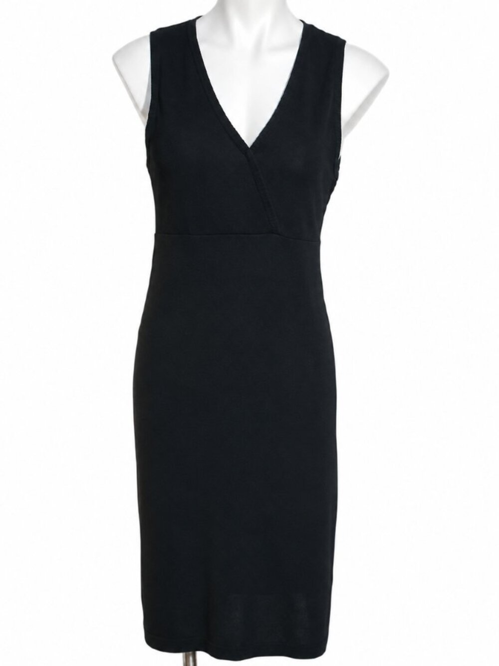Small sleeveless simple classic black dress. Sheath  Comfy Casual or Dressy